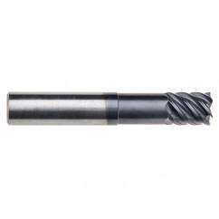 3/8" Dia. - 7/8 LOC - 3" OAL - .030 Radius 6 FL Carbide End Mill-Uncoated - Benchmark Tooling