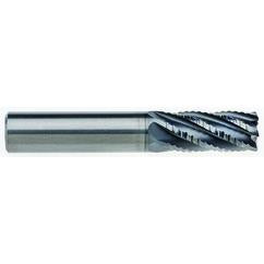 1/2" Dia. - 1-1/4" LOC - 3" OAL - .030 CR 6FL Carbide End Mill - AlCrNx - Benchmark Tooling