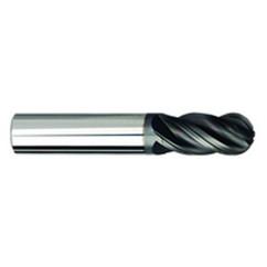 5/16" Dia. - 2-1/2" OAL Ball Nose AlCrN-X-EM - 4 FL - Benchmark Tooling