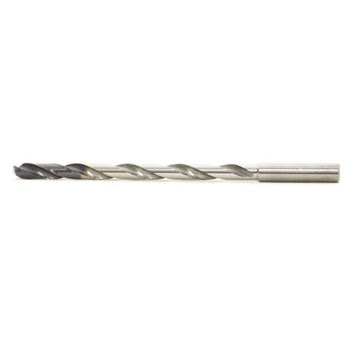 MDW070XHV12 7 mm Dia. × 8 mm Shank × 113 mm Flute Length × 165 mm OAL, DEX, External Coolant, Cylindrical Solid Carbide Drill - Exact Industrial Supply