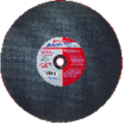 12″ × 1/8″ × 20 mm - Aluminum Oxide & Silcon Carbide Blend (Ductile) - Reinforced Cut-Off Wheel - Benchmark Tooling
