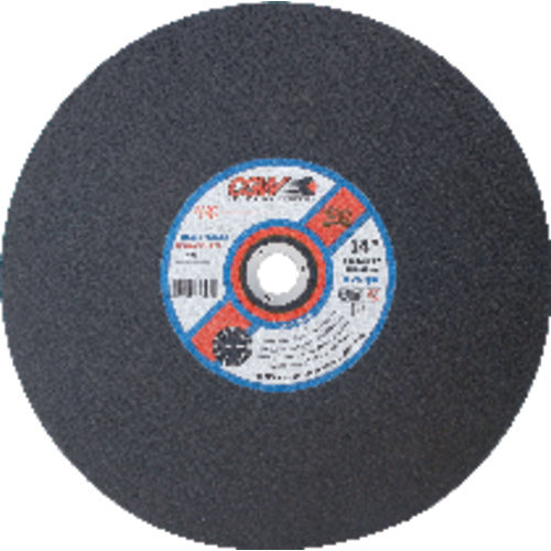 12″ × 1/8″ × 1″ - A24-R-BF - Aluminum Oxide Reinforced Cut-Off Wheel - Stationary Saw - Benchmark Tooling