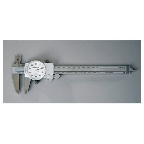0-300 mm Range - Dial Caliper White Face - 0.02 mm Graduation - Benchmark Tooling