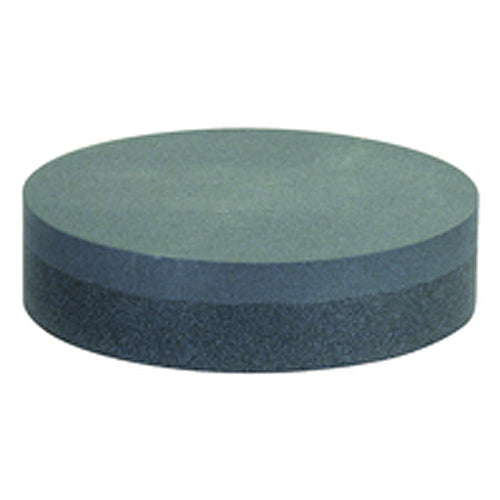 1 1/2″ × 4″-120/320 Grit - Round Shaped Silicon Carbide Combination Knife Stone - Benchmark Tooling