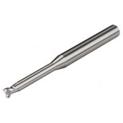 3mm Dia. - 57mm OAL - AlTiN - 30° - Die Mold - Corner Radius - EM - 2 FL - Benchmark Tooling