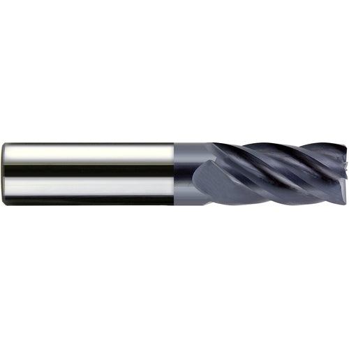 1″ Dia. × 1″ Shank × 1-1/2″ DOC × 4″ OAL, Carbide, veri4, 5 Flute, Plain, External, Corner Radius, Solid End Mill Series/List #5102 - Exact Industrial Supply