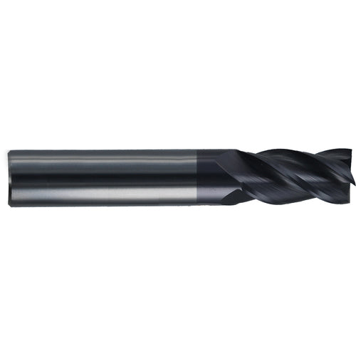 3/4″ Dia. × 3/4″ Shank × 3″ DOC × 6″ OAL, Carbide, veri4, 5 Flute, Plain, External, Square, Solid End Mill Series/List #5101 - Exact Industrial Supply