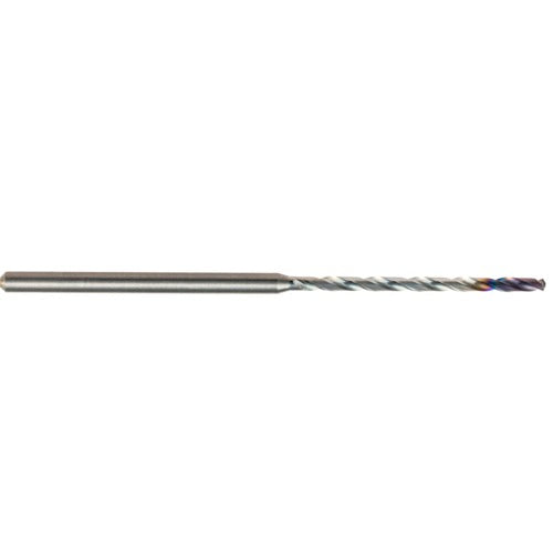 2.25 mm Dia. × 3.0 mm Shank × 36 mm Flute Length × 75 mm OAL, 12XD, 138°, ALtimaÂ, 2 Flute, Coolant Thru, Solid Carbide Drill - Exact Industrial Supply