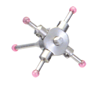 M2 Male Thread - 20mm Length - Grade 10 Ruby Star Styli with Stainless Steel Body - Benchmark Tooling