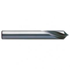 3/4" Dia. x 4" OAL - 90° Carbide Spotting Drill - Benchmark Tooling