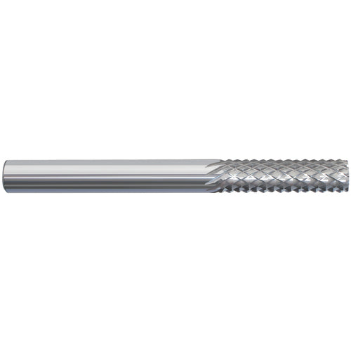 1/8 × 1/2 × 1/8 × 1-1/2 Solid Carbide Router - No End Cut - Benchmark Tooling
