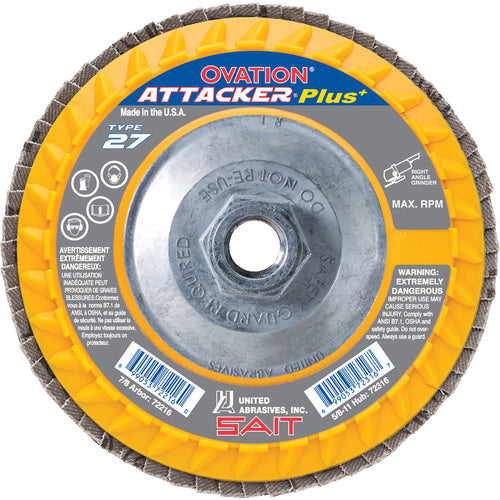ATTACK+ 4-1/2X5/8-11 40G - Exact Industrial Supply