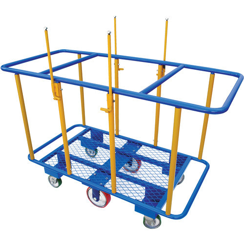 Horizontal Panel Cart 2K lb 51.375 × 32 - Exact Industrial Supply