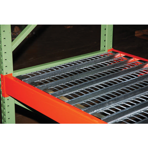 Open-Area Pallet Rack Decking 38.5 × 120 - Exact Industrial Supply