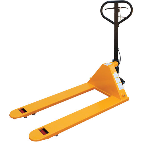Pallet Truck W/Brake 5.5K 27 × 48 - Exact Industrial Supply