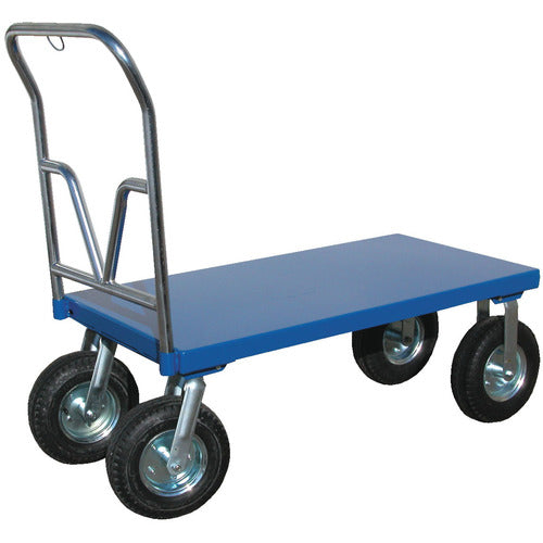 Pneumatic Tire Platform Cart 24 × 48 - Exact Industrial Supply