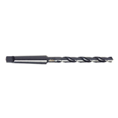 1-29/64 Dia-14-7/8 OAL-Surface Treated-HSS-Stnd Taper Shank Drill - Exact Industrial Supply