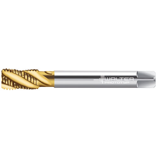 5/8″-18 UNF 2B 4 Flute HSS-E TIN Modified Bottoming Spiral Flute Tap