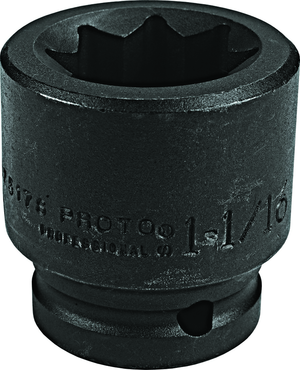 Proto® 1" Drive Impact Socket 1-1/2" - 8 Point - Benchmark Tooling