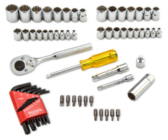 Proto® 1/4" & 3/8" Drive 65 Piece Socket Set - Benchmark Tooling