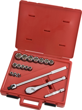 Proto® 1/2" Drive 18 Piece Socket Set - 6 Point - Benchmark Tooling