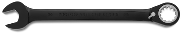 Proto® Black Chrome Combination Reversible Ratcheting Wrench 36 mm - Spline - Benchmark Tooling