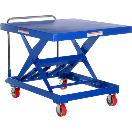 Steel Auto-Hite Cart W/ 1000 lb 42 × 42 - Exact Industrial Supply