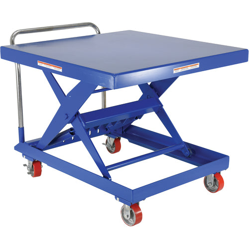 Steel Auto-Hite Cart W/ 500 lb 42 × 42 - Exact Industrial Supply