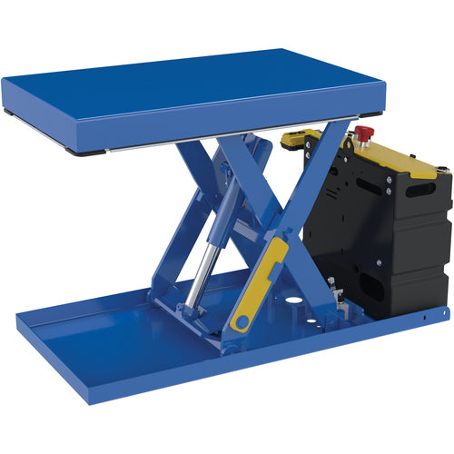 Scissor Lift Table 20 × 33 500 lb 12Dc - Exact Industrial Supply
