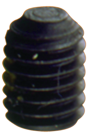1/2-13 x 1 - Black Finish Heat Treated Alloy Steel - Socket Set Screws - Knurled - Benchmark Tooling