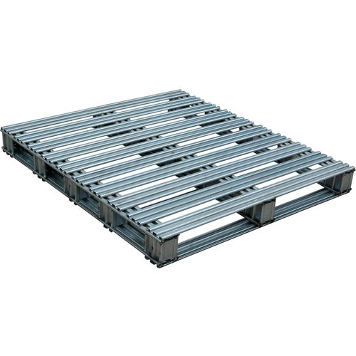Galvanized Finished Steel Pallet 42 × 48 - Exact Industrial Supply