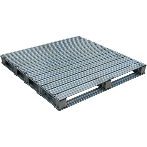 Galvanized Finished Steel Pallet 48 × 48 - Exact Industrial Supply