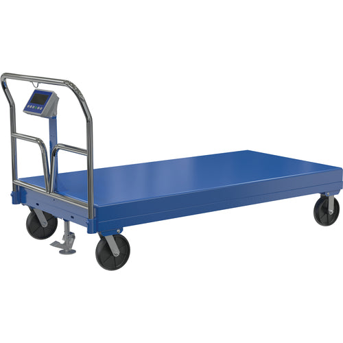 Steel Platform Truck 3.6K 36 × 72 W/Scale - Exact Industrial Supply