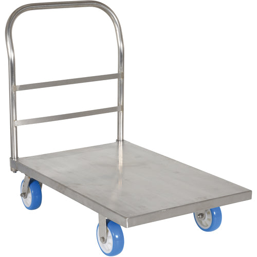 Platform Truck Stainless Steel 24 × 36 - Exact Industrial Supply