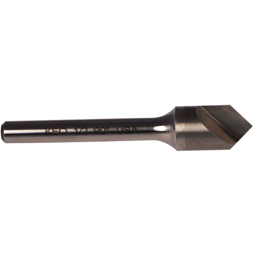 1/4 Size-1/4 Shank-100° Single Flute Countersink - Benchmark Tooling