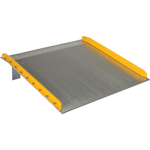 Aluminum Dock Board Steel Curb 10K 54 × 60 - Exact Industrial Supply