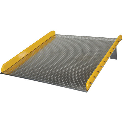 Aluminum Dock Board Steel Curb 15K 54 × 72 - Exact Industrial Supply