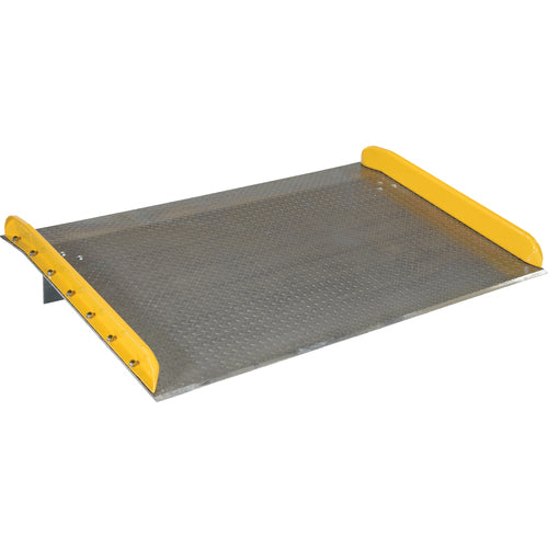 Aluminum Dock Board Steel Curb 15K 72 × 36 - Exact Industrial Supply