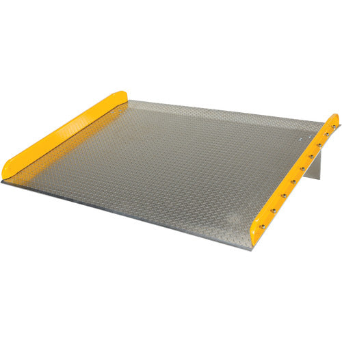 Aluminum Dock Board Steel Curb 20K 60 × 72 - Exact Industrial Supply