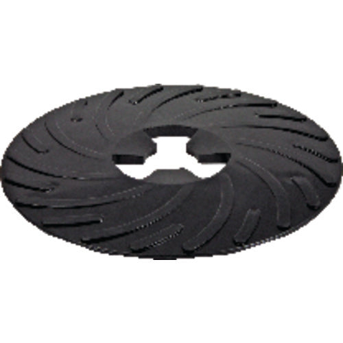 3M Disc Pad Face Plate Ribbed 81733 5″ Hard Black - Benchmark Tooling