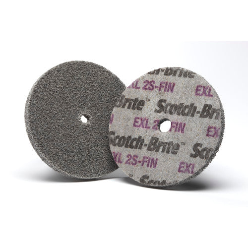 Scotch-Brite EXL Unitized Wheel XL-UW 2S Fine 2″ × 1″ × 1/4″