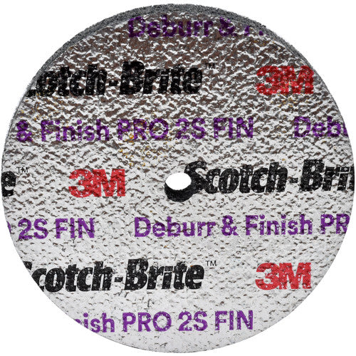 Scotch-Brite Deburr and Finish PRO Unitized Wheel 2″ × 3/4″ × 1/4″ 2S FIN