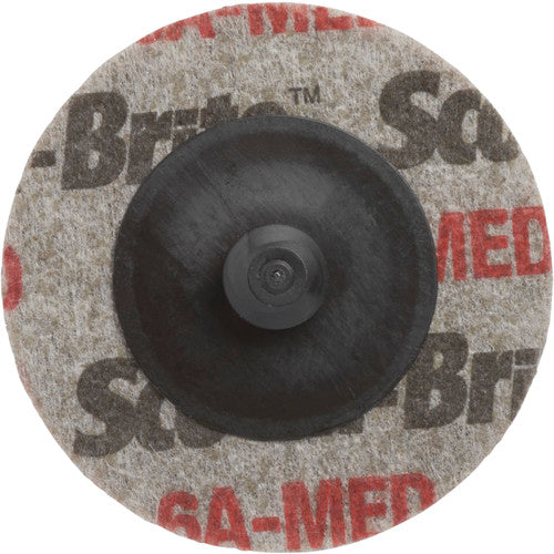 Scotch-Brite Roloc EXL Unitized Wheel TR 3″ × 1/8″ 8A MED