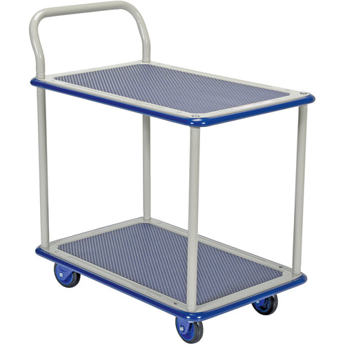 Steel Truck Double Deck 19 × 27 - Exact Industrial Supply