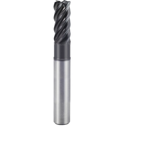 1″ × 1″ × 1 1/4″ × 5″ 5 Flute Square End Carbide End Mill-Plain Shank - Y-Coating