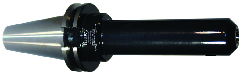 3/16 CAT40 Tru Position - Eccentric Bore Side Lock Adapter with a 6 Gage Length with Surround Coolant - Benchmark Tooling