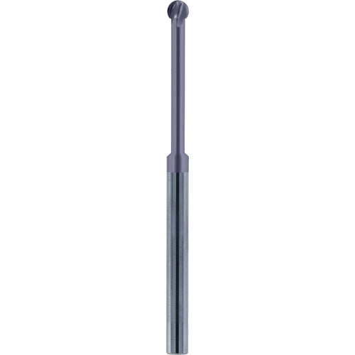 1/8″ Dia. × 1/8″ Shank × 1.357″ DOC × 3 OAL, Carbide nACo, 4 Flute, Ballnose End Mill - Exact Industrial Supply