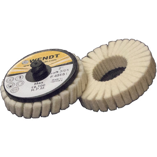 3″ SOFT ROLL ON FELT POL MINI FLAP - Benchmark Tooling