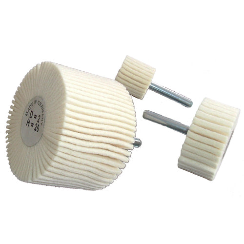 2X2X1/4 MED MTD FELT POL FLAP WHEEL - Benchmark Tooling