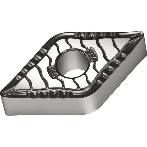 DNMG 331 Double-sided|G WPP20S, 0.008″ Corner Radius, 3/16″ Thick, 3/8″ Inscribed Circle, 55° Diamond, Turning Indexable Insert - Benchmark Tooling